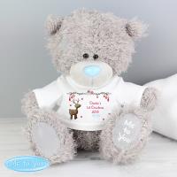 Personalised 10" Me to You Bear with Reindeer T-Shirt Extra Image 1 Preview